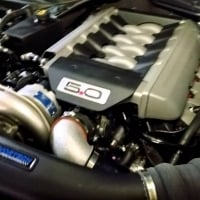 2015 Mustang Vortech JT trim first fire up and idle - YouTube