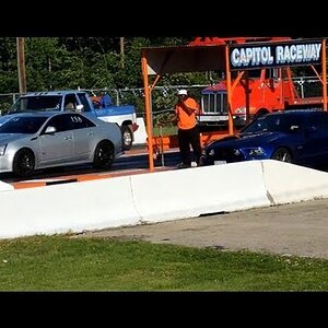 2013 Ford Mustang GT 5.0 Destroys New Cadillac CTS-V At The Drag Strip!