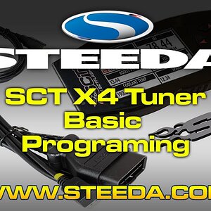 SCT X4 Programing Guide- Steeda Autosports