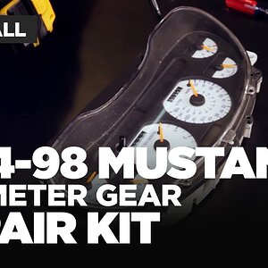Mustang Odometer Gear Repair/Fix Kit Install - 94-98 - Lifetime Warranty!