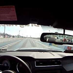 2011 Twin Turbo Mustang GT 5.0 Coyote 9.42@150  in car footage
