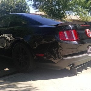 2010 Mustang GT - Custom Diffuser