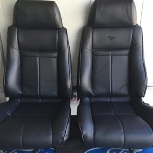 Fiero seat upholstry conversion (2016)