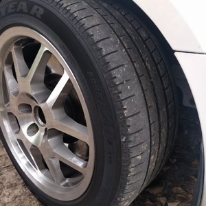 Tires need replacing