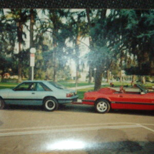 Tim's 1985 5.0 being replaced by his newer, cooler & more powerful 1986 Mustang 5 liter