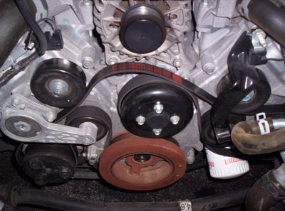 Installing underdrive pulleys ford mustang gt #6