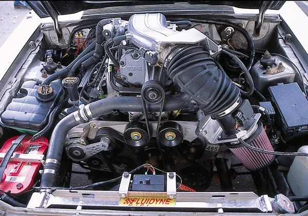 0305mm_02z+1986_Ford_Mustang+Underhood_Shot_Supercharged_Engine.webp