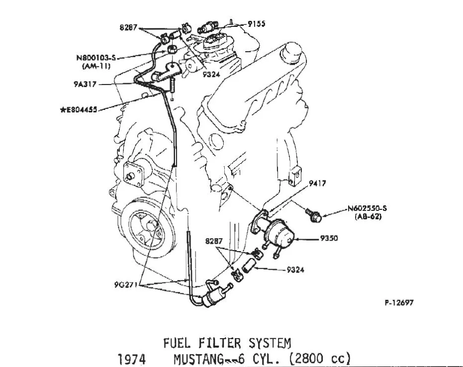 1974 V6 FUEL FILTER SYSTEM.webp