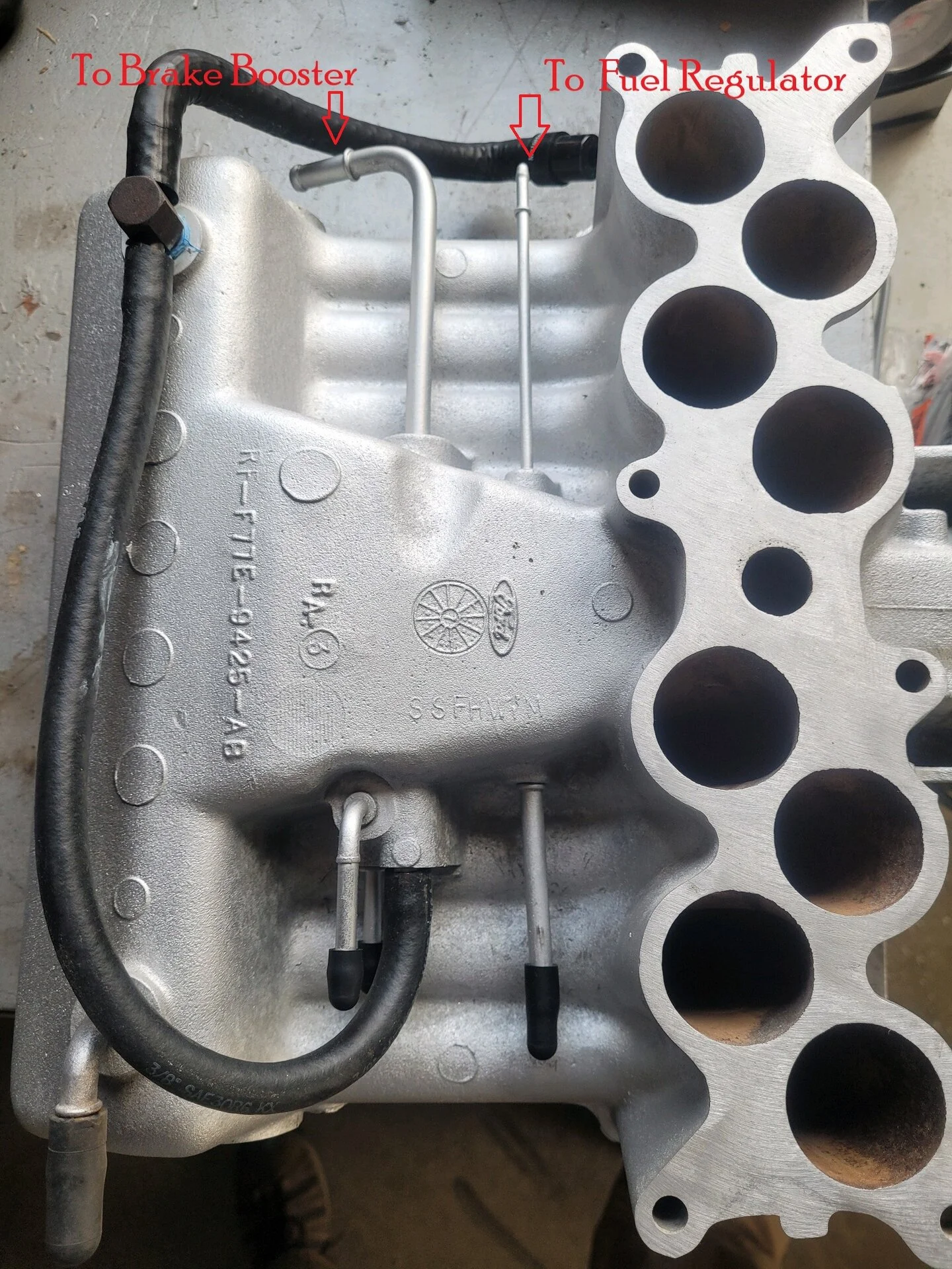 5.0 Mustang explorer upper intake.webp
