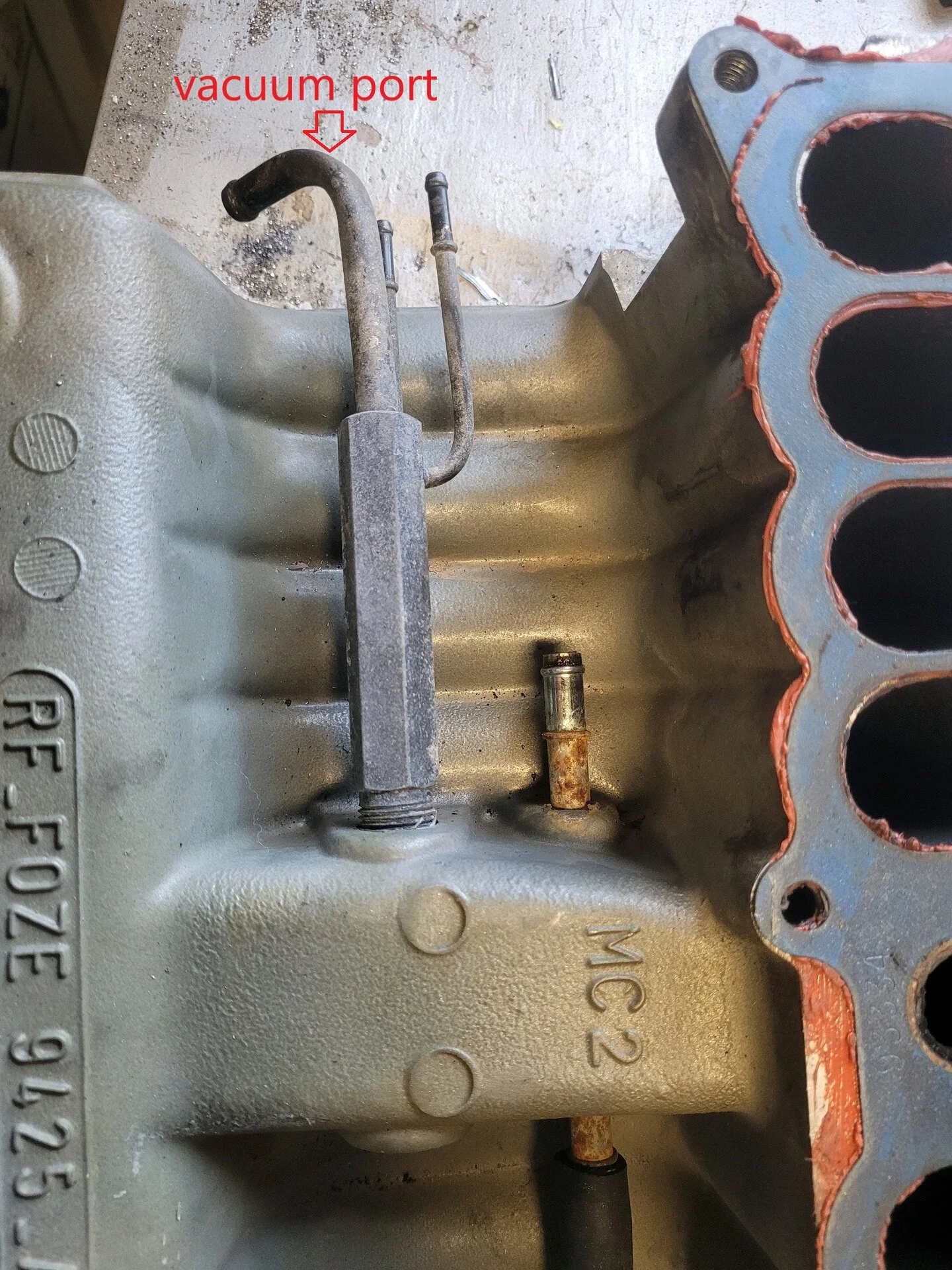5.0 Mustang upper intake manifold.webp