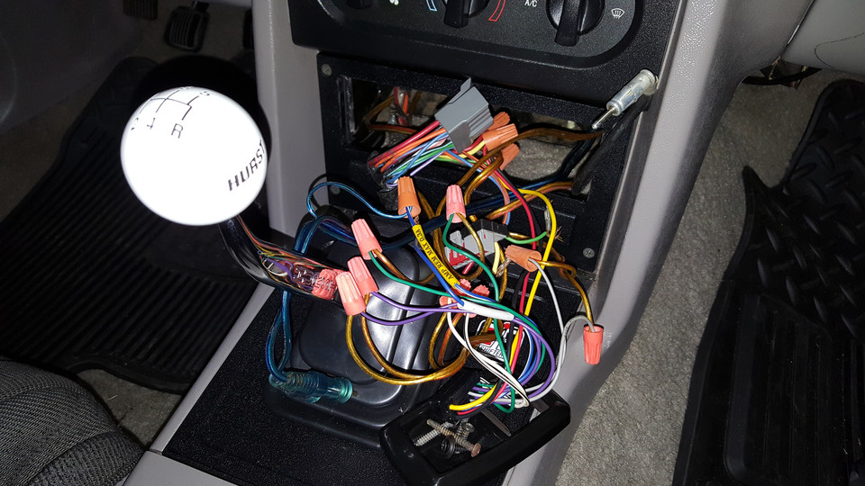 Stereo Install Questions.. | Mustang Forums at StangNet 92 ford ranger stereo wiring diagram 