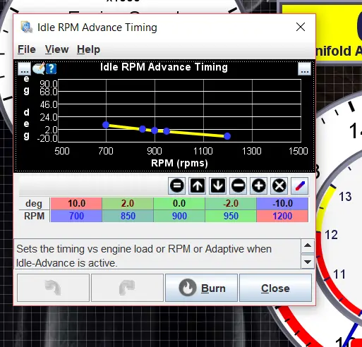 adaptive settings table rpm.webp