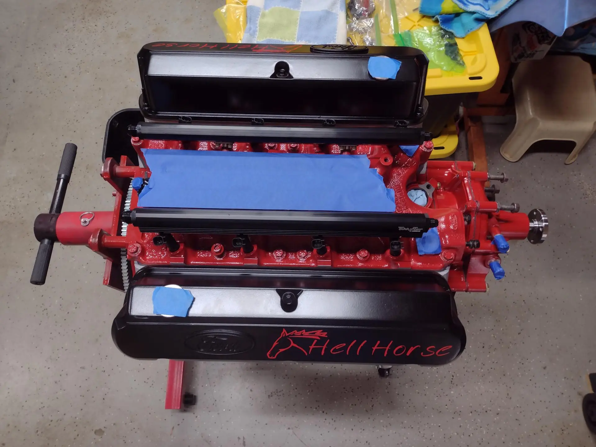 Engine - Lower Intake and Fuel Rails.webp