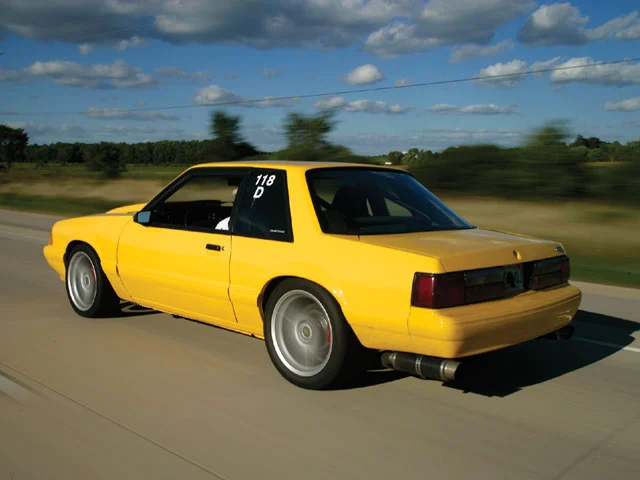 hrdp_0803_22_z+custom_street_racing_cars+1991_ford_mustang_rear_panel_view.webp