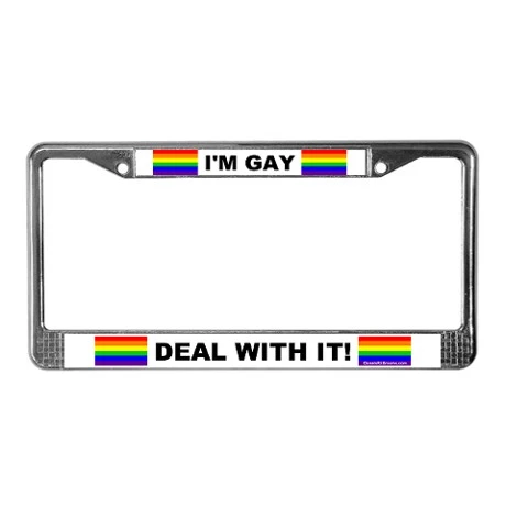 im_gay_deal_with_it_license_plate_frame.webp