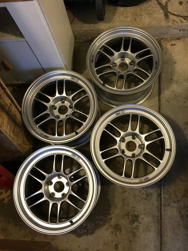 Enkei RPF1 17x10 +18 5x114.3 Silver main image 0