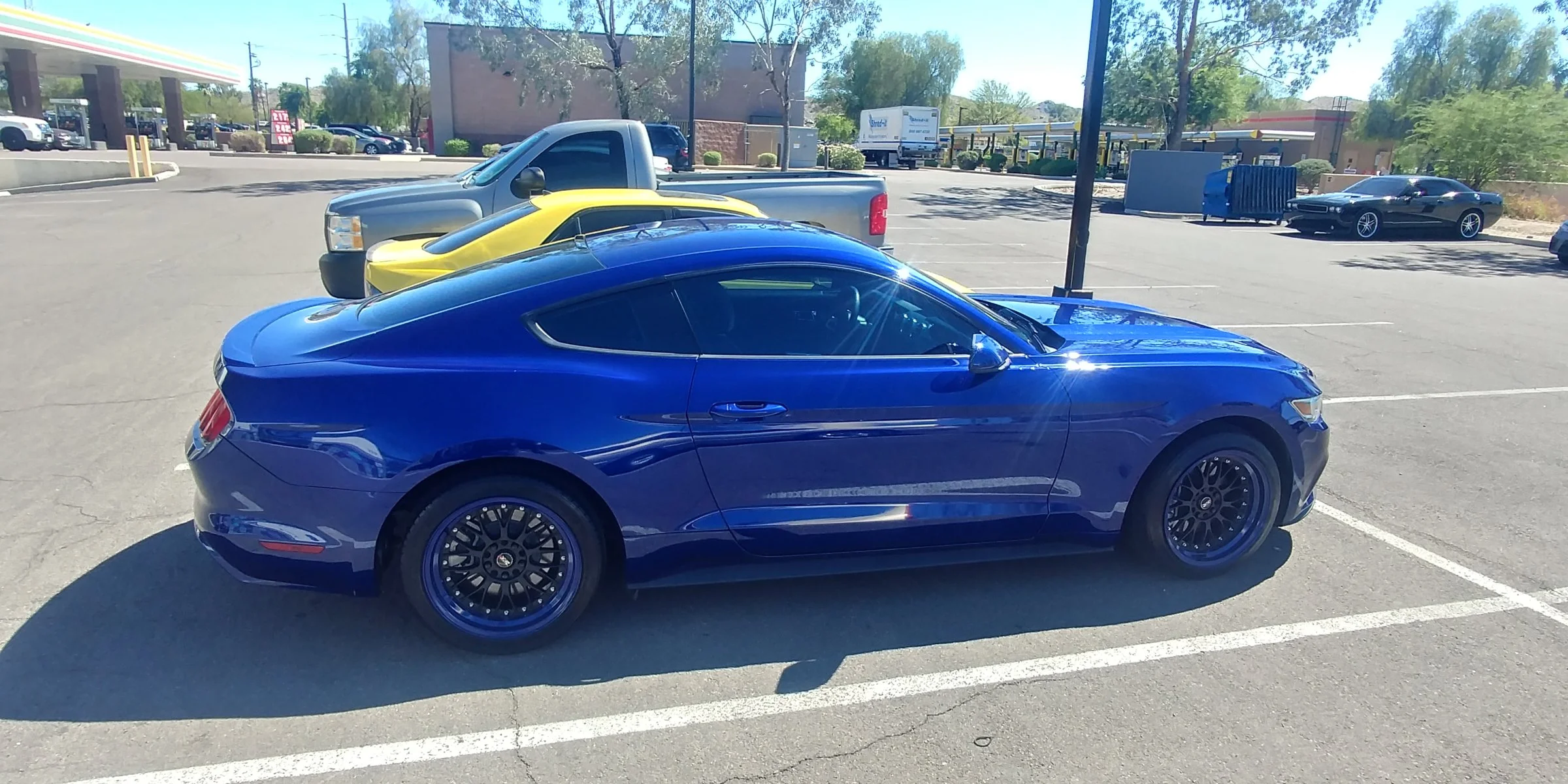 mustang with wheels.webp