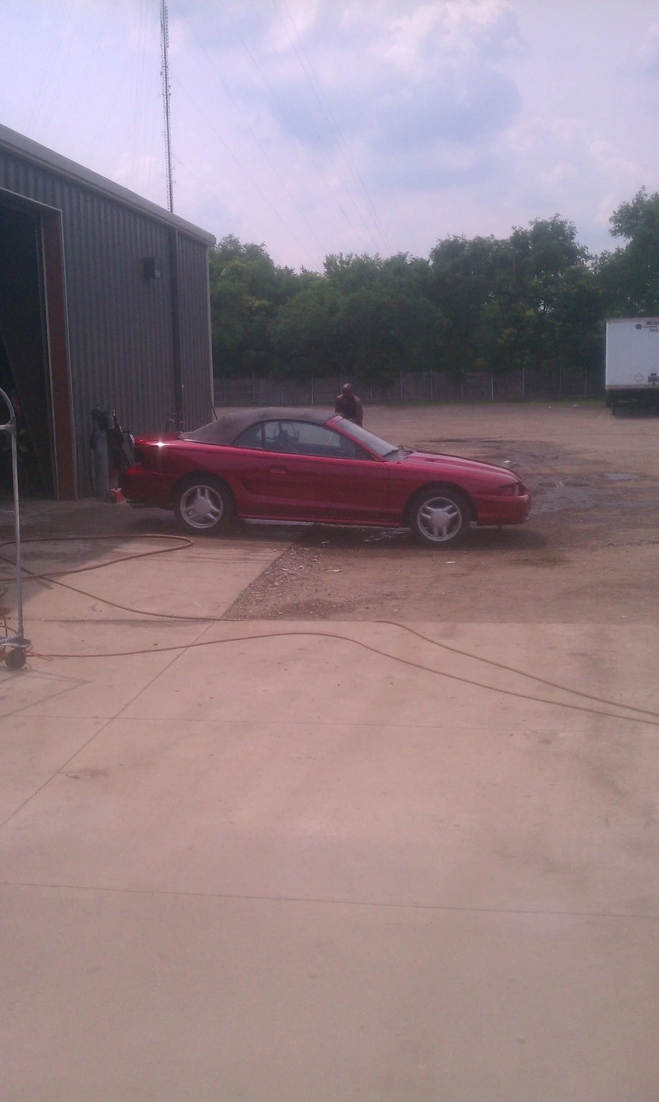 Painted whole car outside.webp