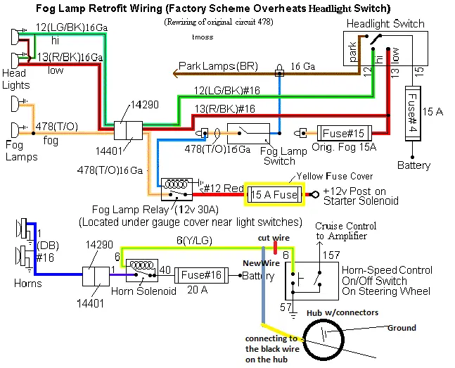 Rewiring horn diagram.webp