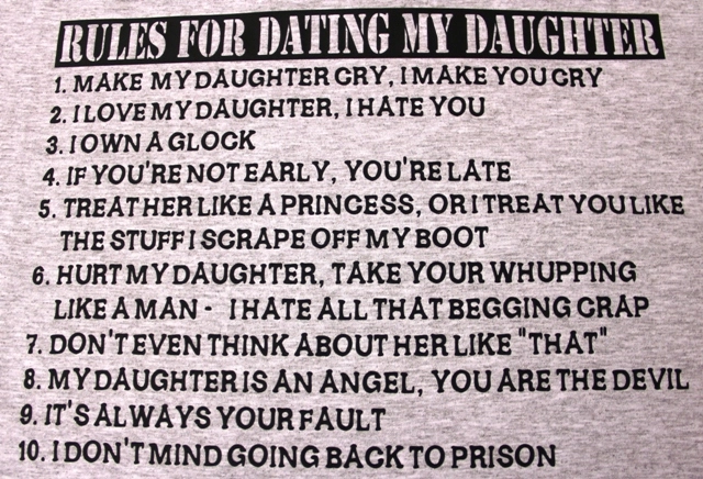 Rules+For+Dating+My+Daughter+T-Shirts.webp