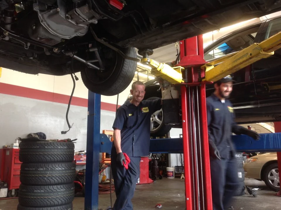Under car - Mike Raising Car.webp