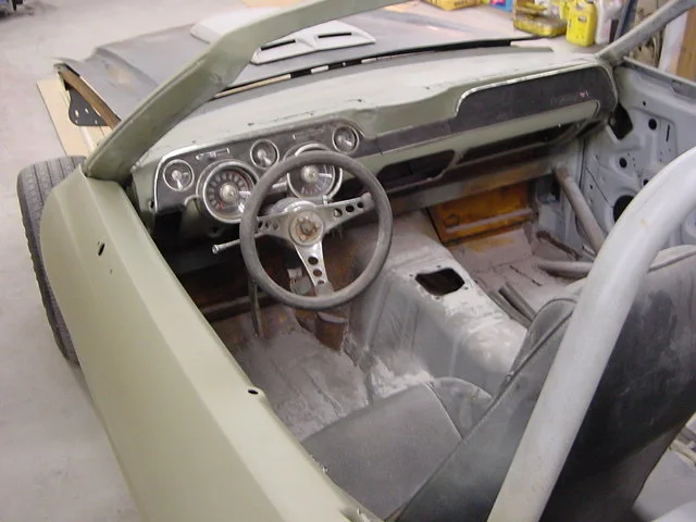 68 stang dash in the II