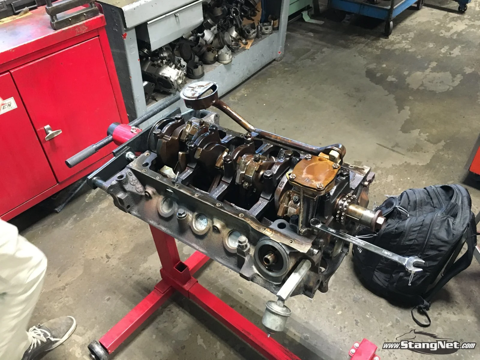 bottom end tear down