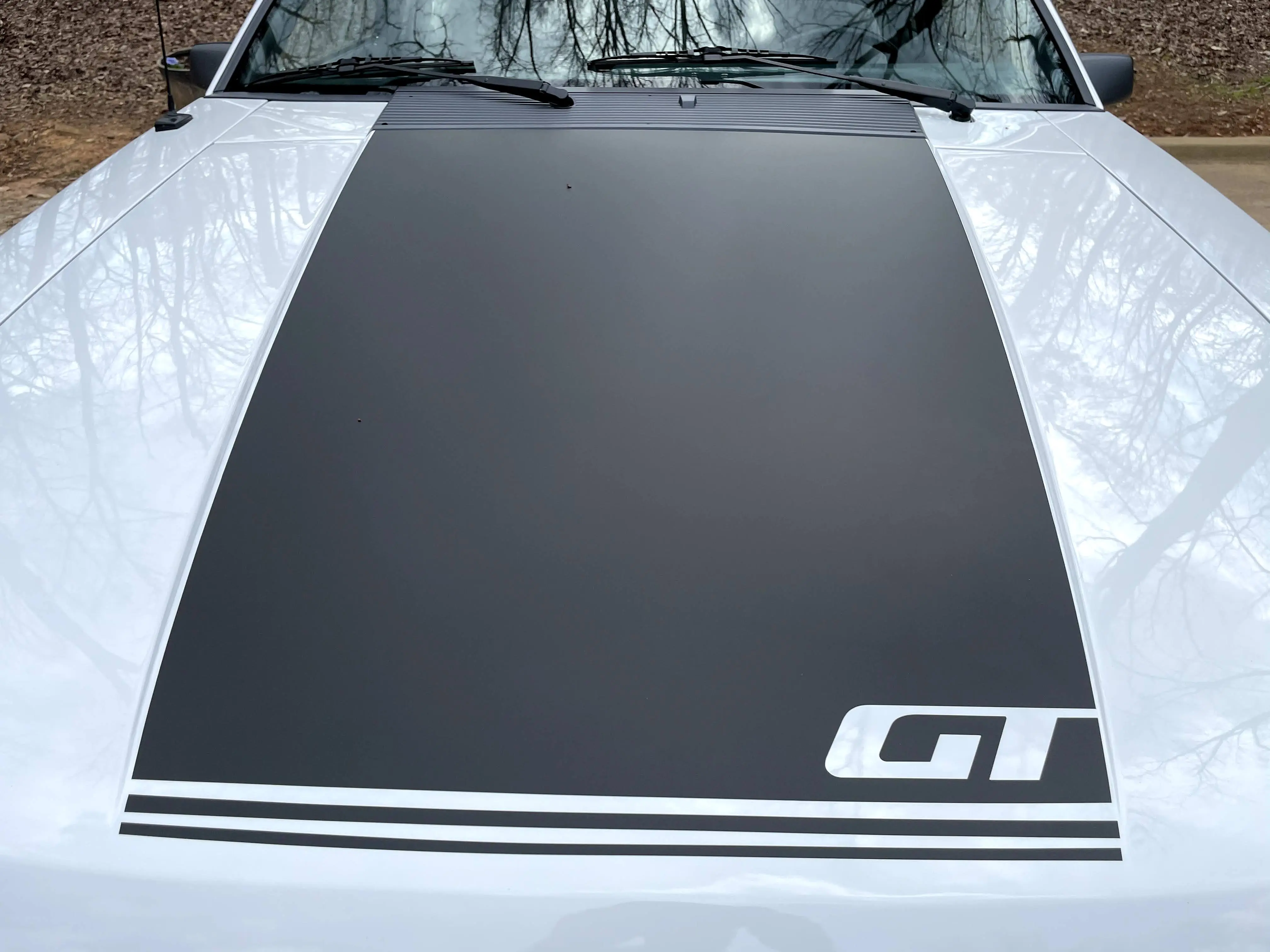 New factory correct UV protected hood graphic