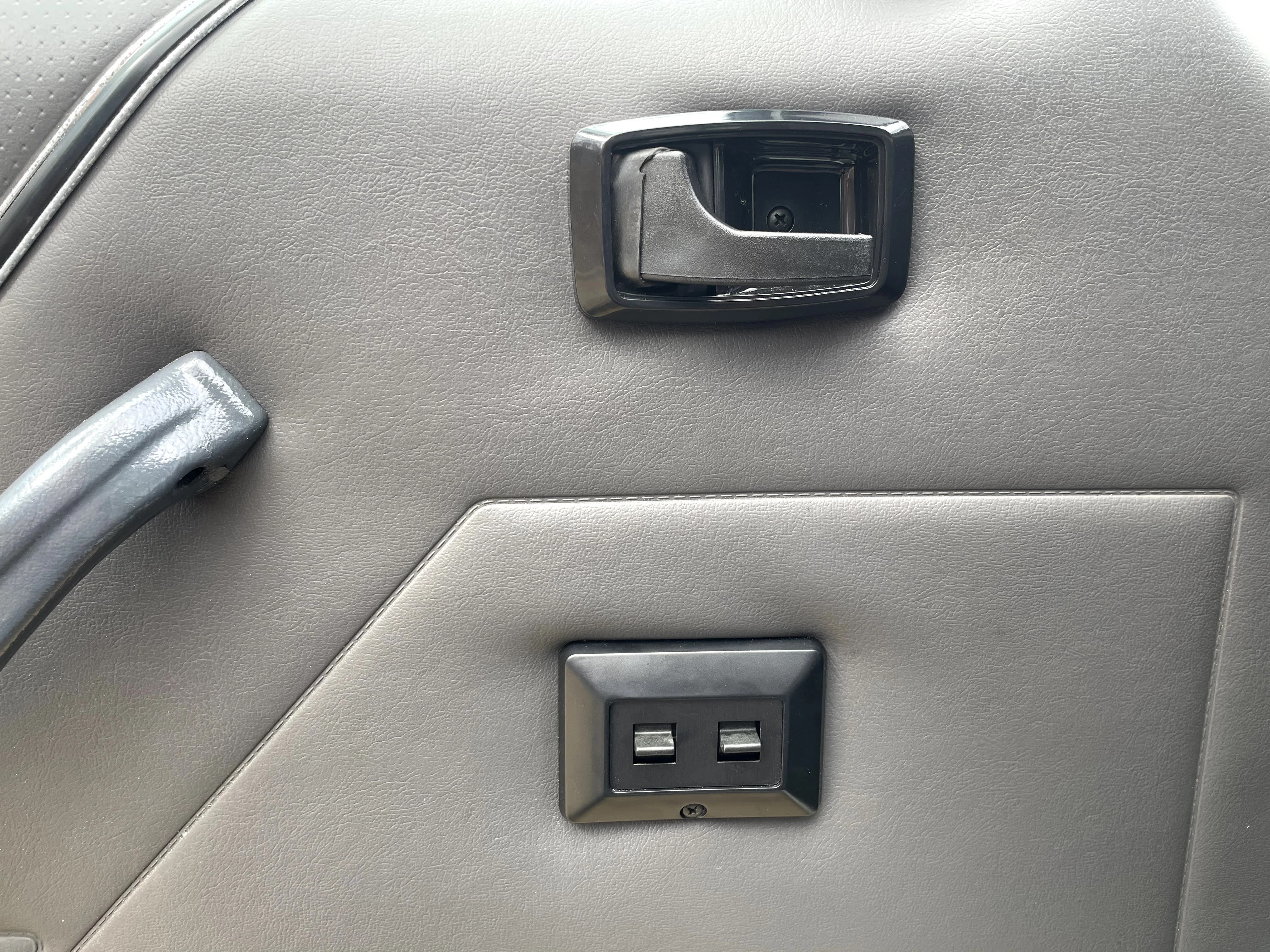New panels, switches, window motors, handles
