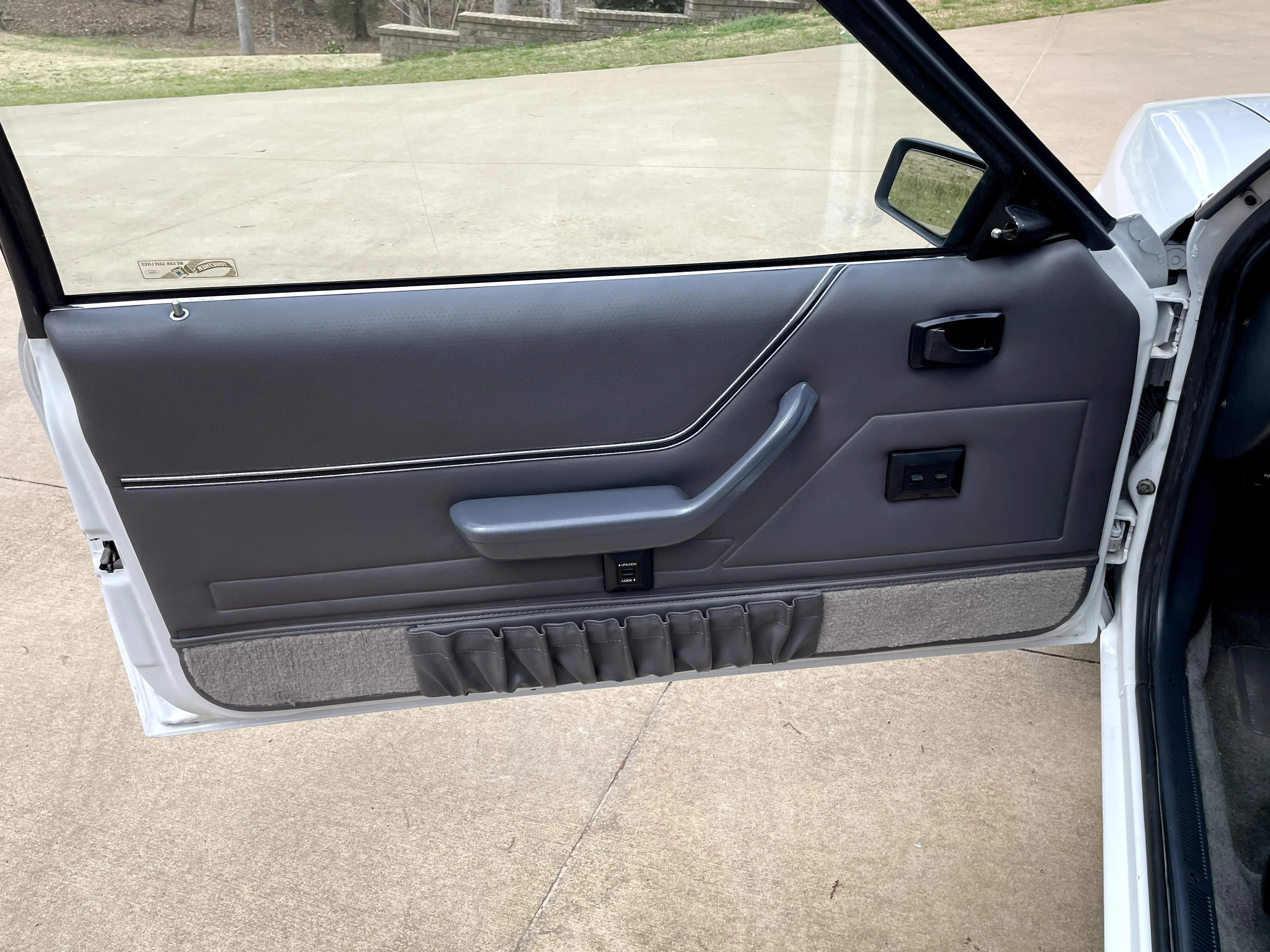 New TMI panels, new pull handle, switches, window felt liners and rubber seal housings