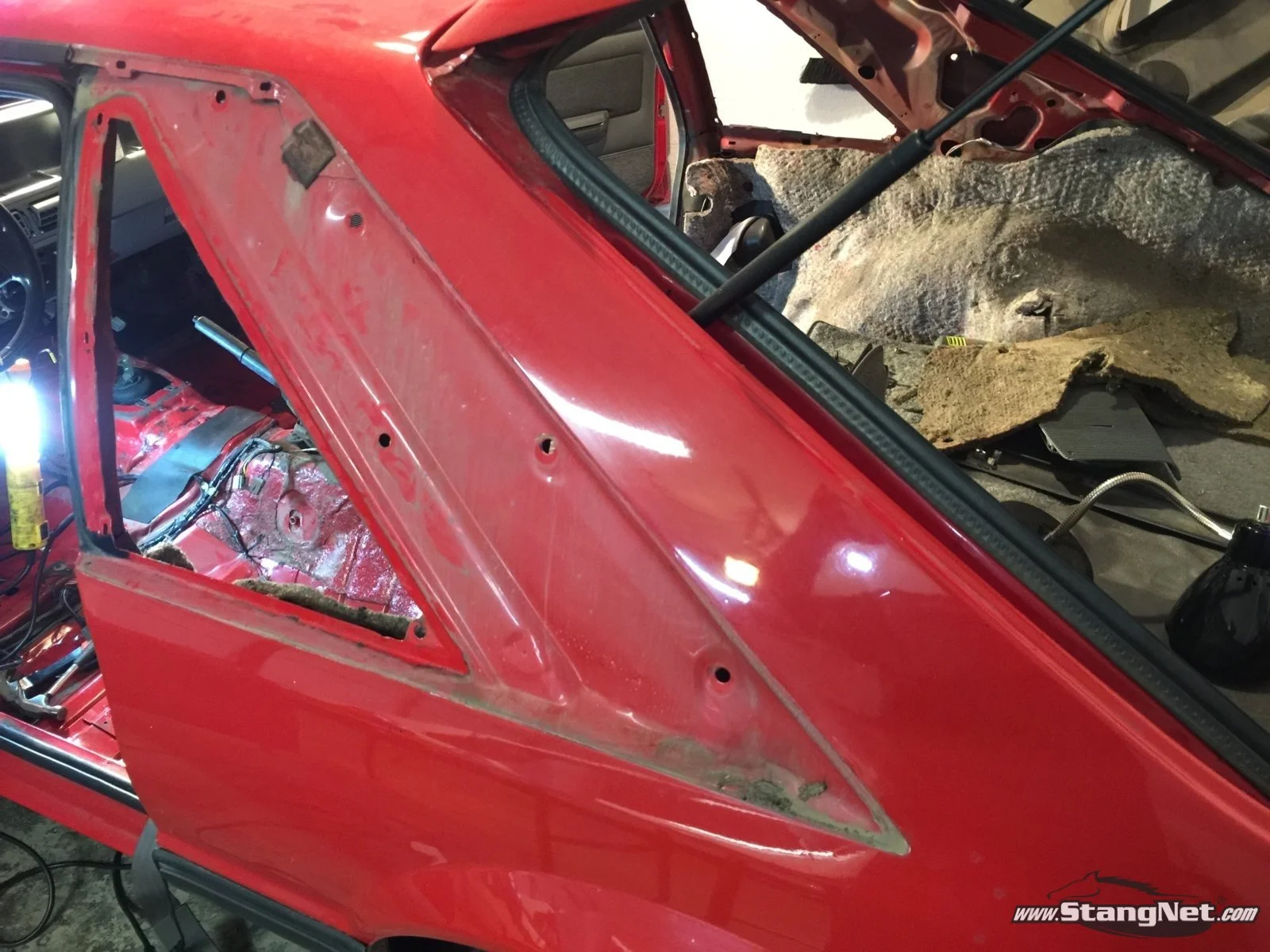 Quarter Glass Restoration p1