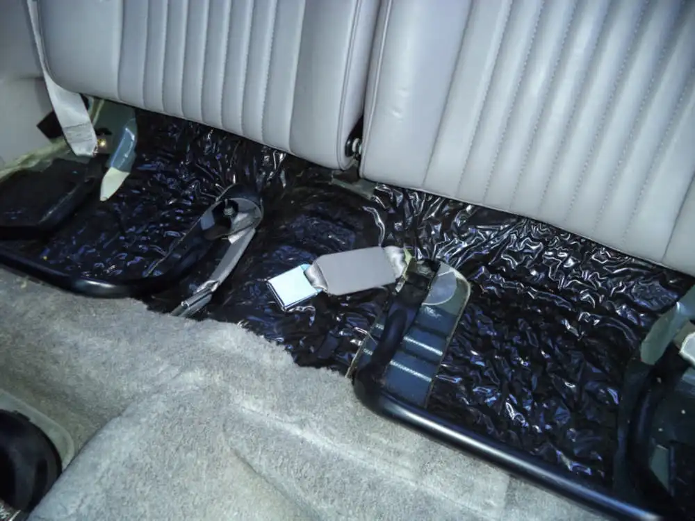 Rear Seat Bottom Uninstalled