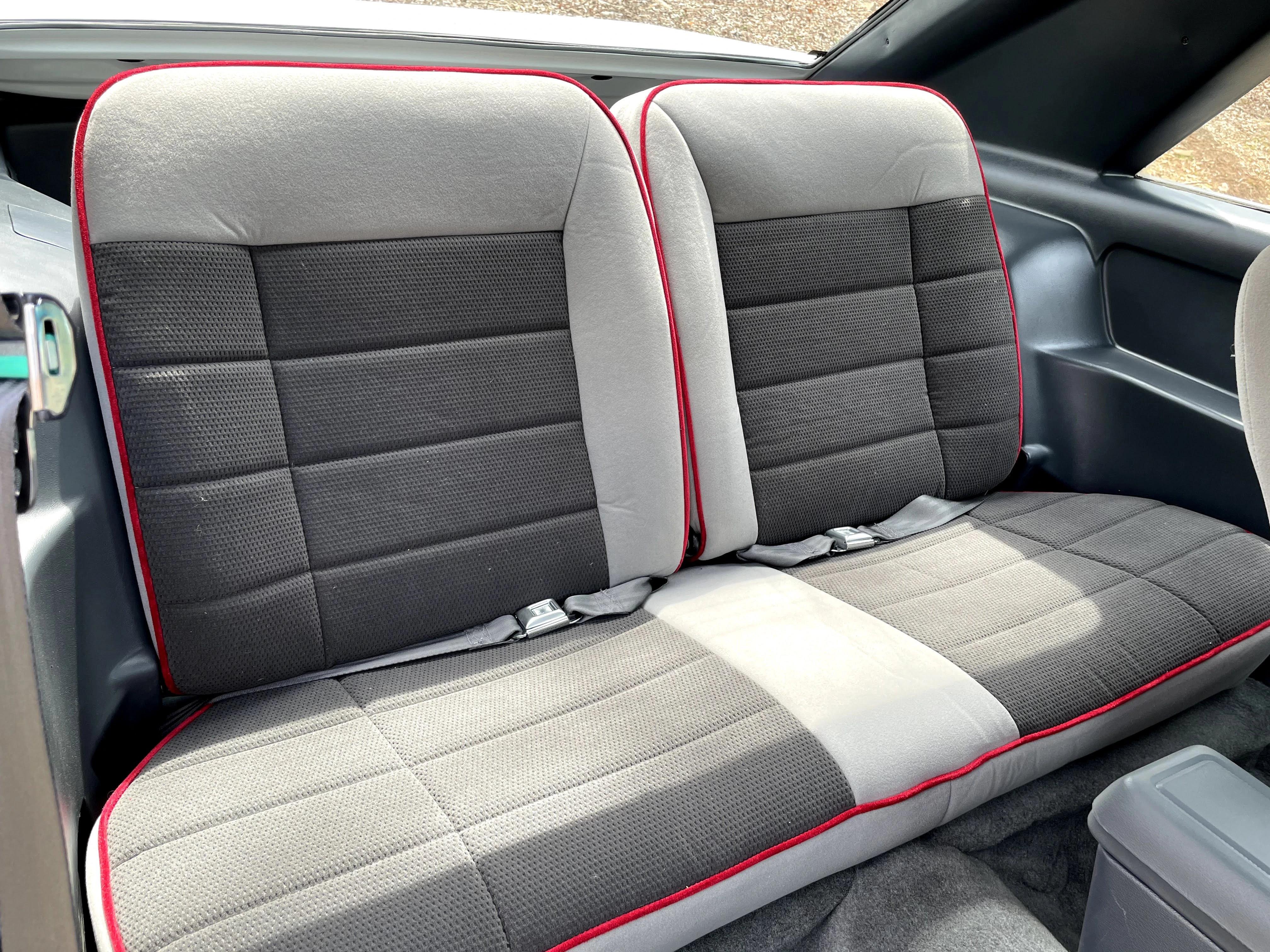 Rear Seats and new belts
