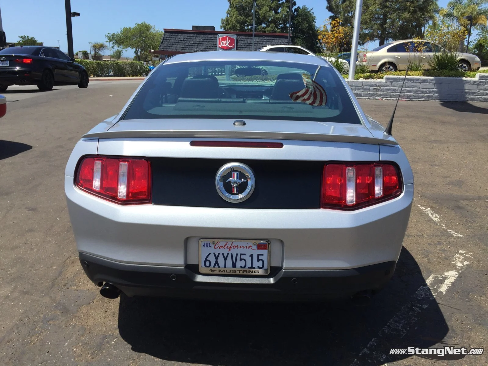 Rear view
