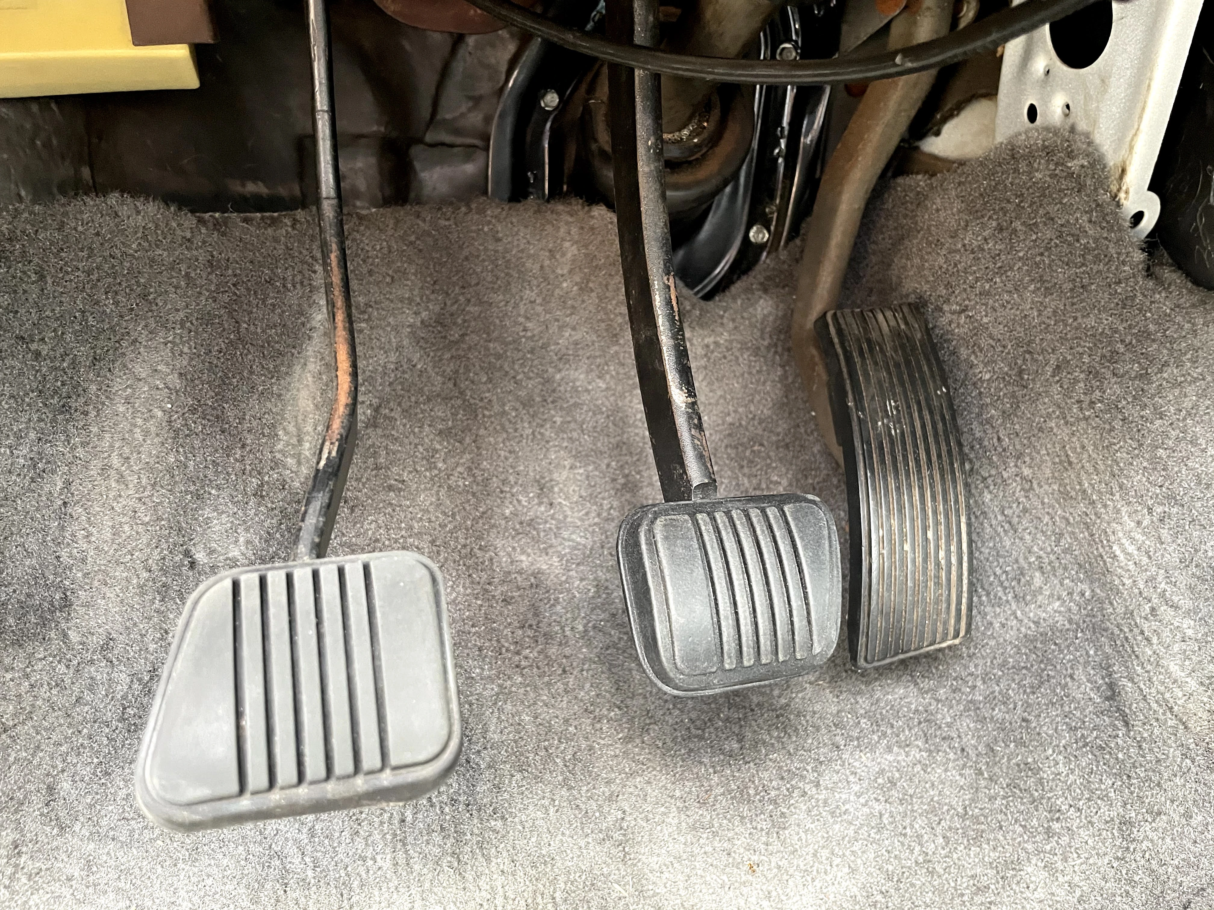 Replaced footpads