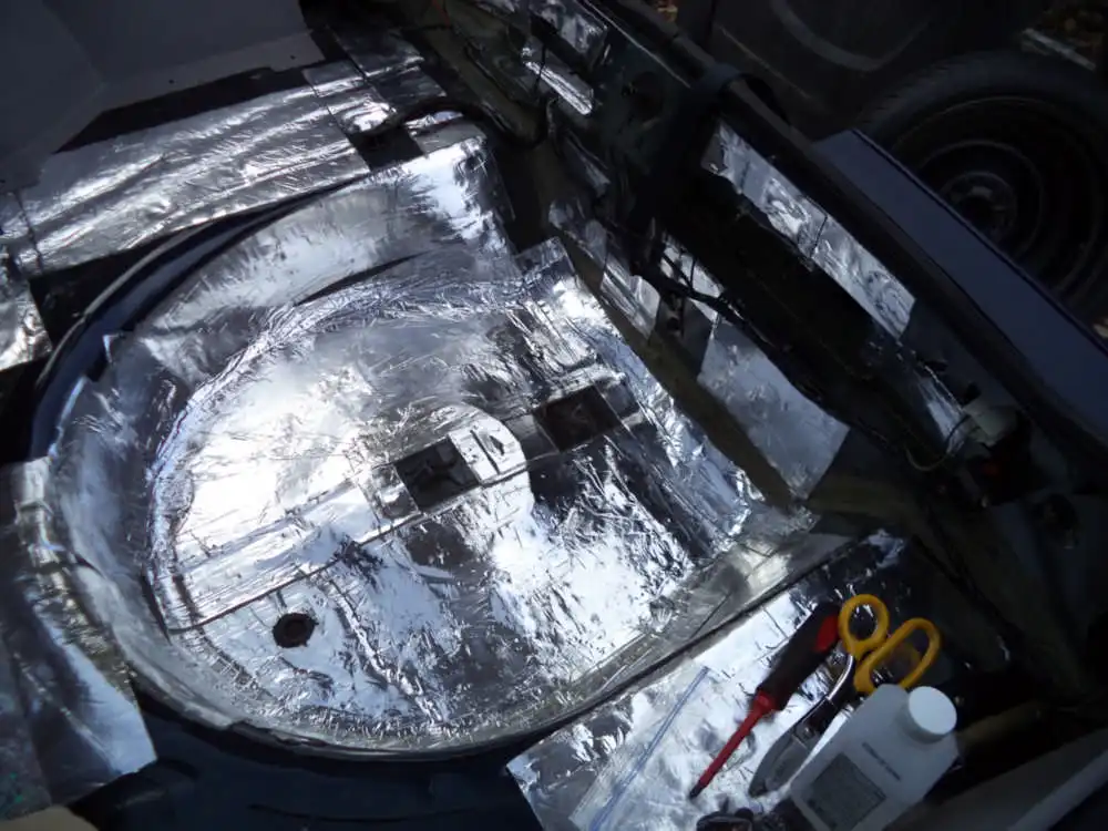 Spare Tire Area