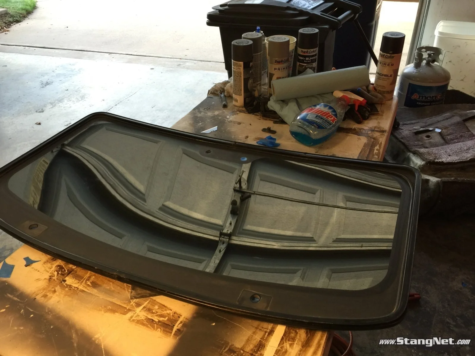 Sun roof restoration p1