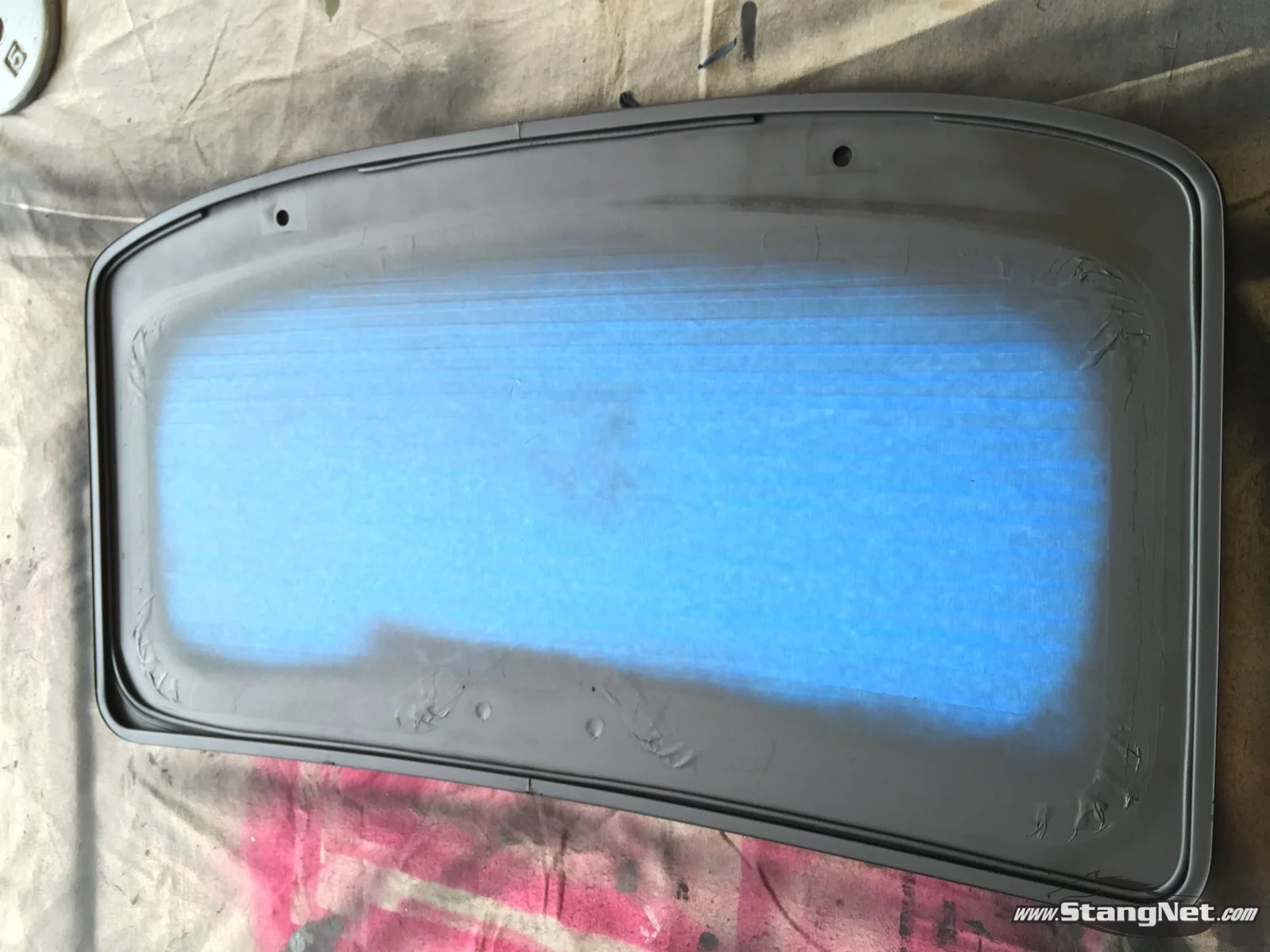 Sun roof restoration p2